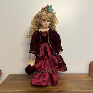 Unique vintage porcelain doll 1-5000